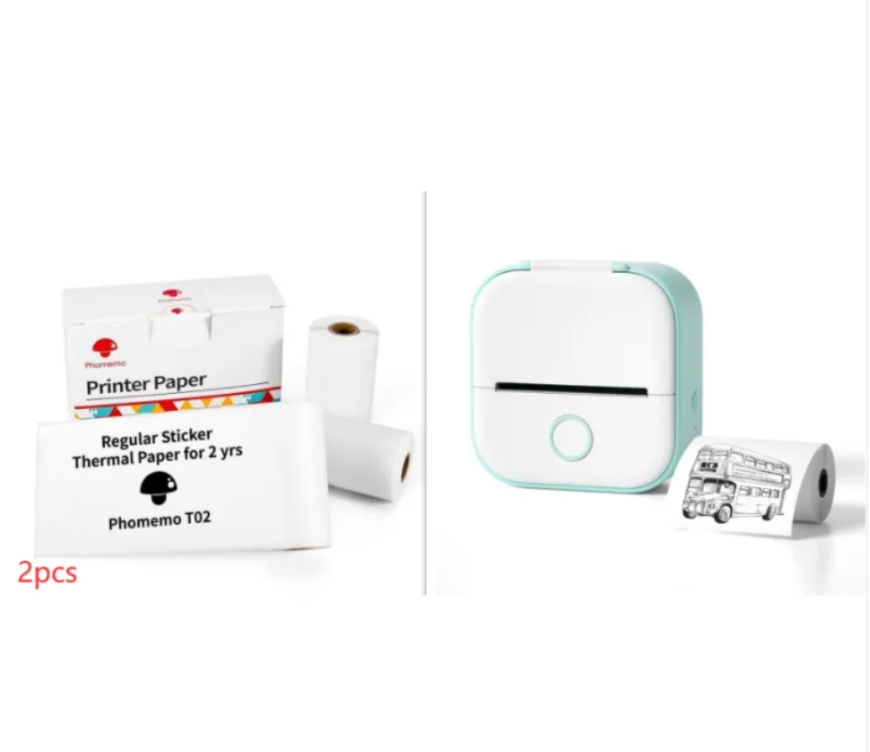 Mini Portable Bluetooth Label Printer